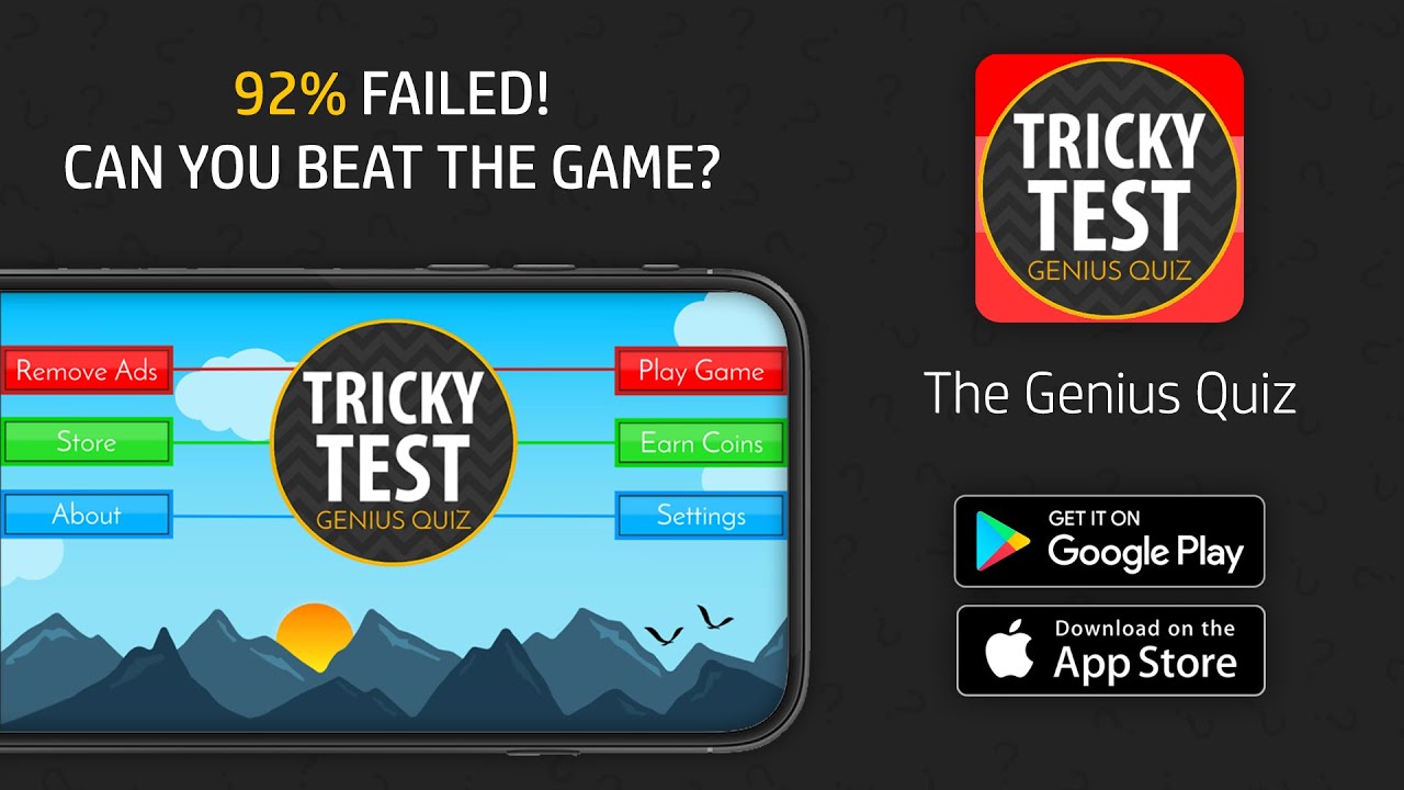 The Genius Quiz : Tricky Test – Apps no Google Play