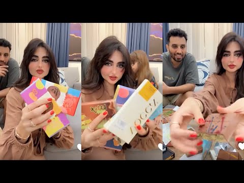 اميره ولولي وعبد الرحمن جربو كل انواع شيكولاته دبي رأيهم فيهم