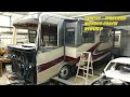Wrecked salvage Monaco motorhome/rv rebuild... Video #10 -  Firewall nearly finished.
