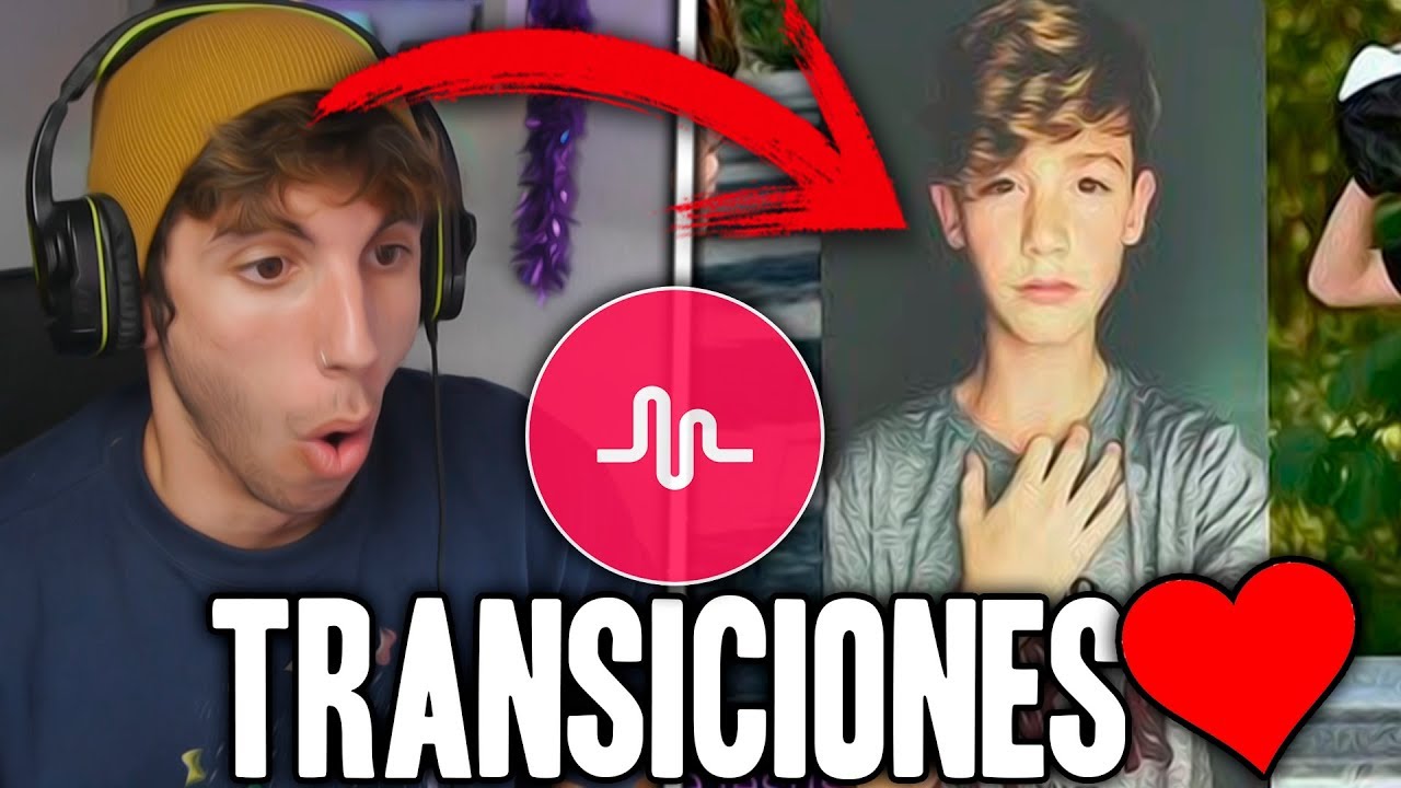 este CHICO ENAMORA con sus TRANSICIONES de MUSICAL.LY