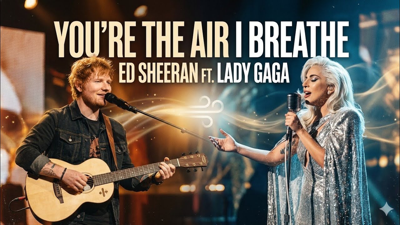 You're The Air I Breathe - Ed sheeran ft LadyGaga(2026 Official Fan