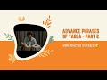 Advance Phrases Of Tabla Ga Di Ga Na Ka Di Ka Na Part 2 Tablamusic Tablalesson Niranjandeo