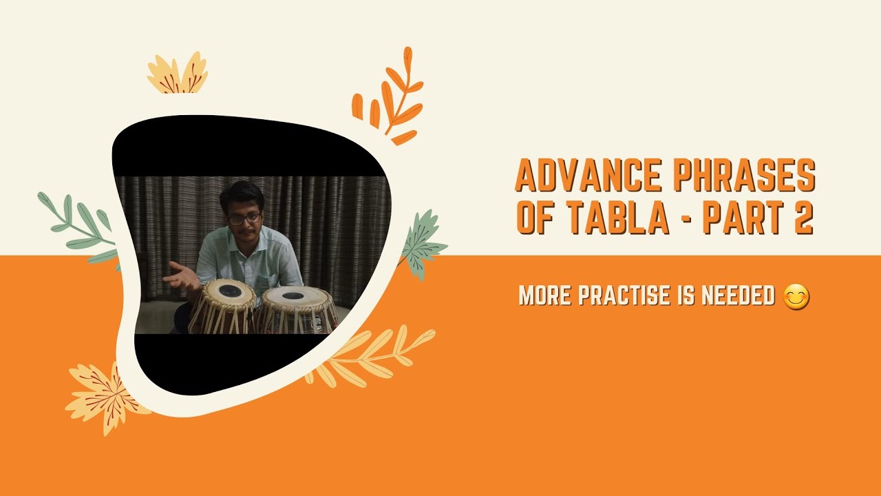 🙏Advance Phrases of Tabla Ga Di Ga Na, Ka Di Ka Na Part 2🙏 