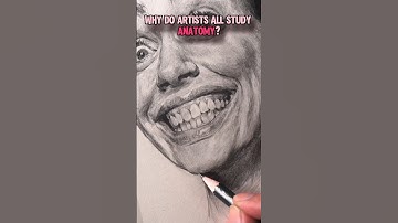 Why do all artists study anatomy? realism anatomy drawing #anatomy #drawing #art
