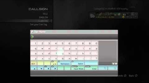 MW3 Clan Tag Hack PS3 [TUT].wmv