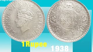 Vinod Wankhade is live# 1Ru. सिल्वर कॉइन रिअर # ex. Riar coin 💰 coin collection #money