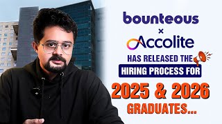 Bounteous Accolite MASS Hiring for 2025 & 2026 Graduates | Eligibility, Exam, Salary Details screenshot 3