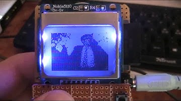 Night of the Living Dead on my (DIY) Gamebuino (SD video stream)