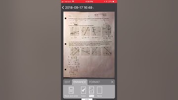 Submit work on Canvas with Genius Scan and Student Canvas