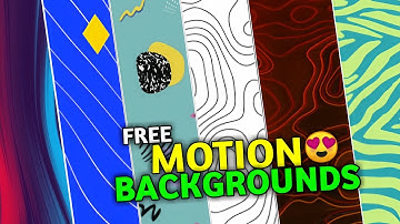 Free Motion Backgrounds Like @Algrow | @decodingyt