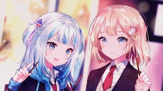 [Gura and Amelia Duet] Never Gonna Give You Up
