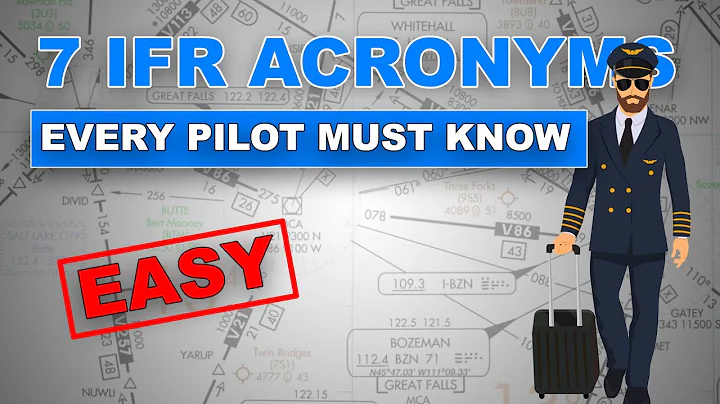 🔴 Do You Know These 7 IFR Acronyms | MOCA MEA MORA RNAV