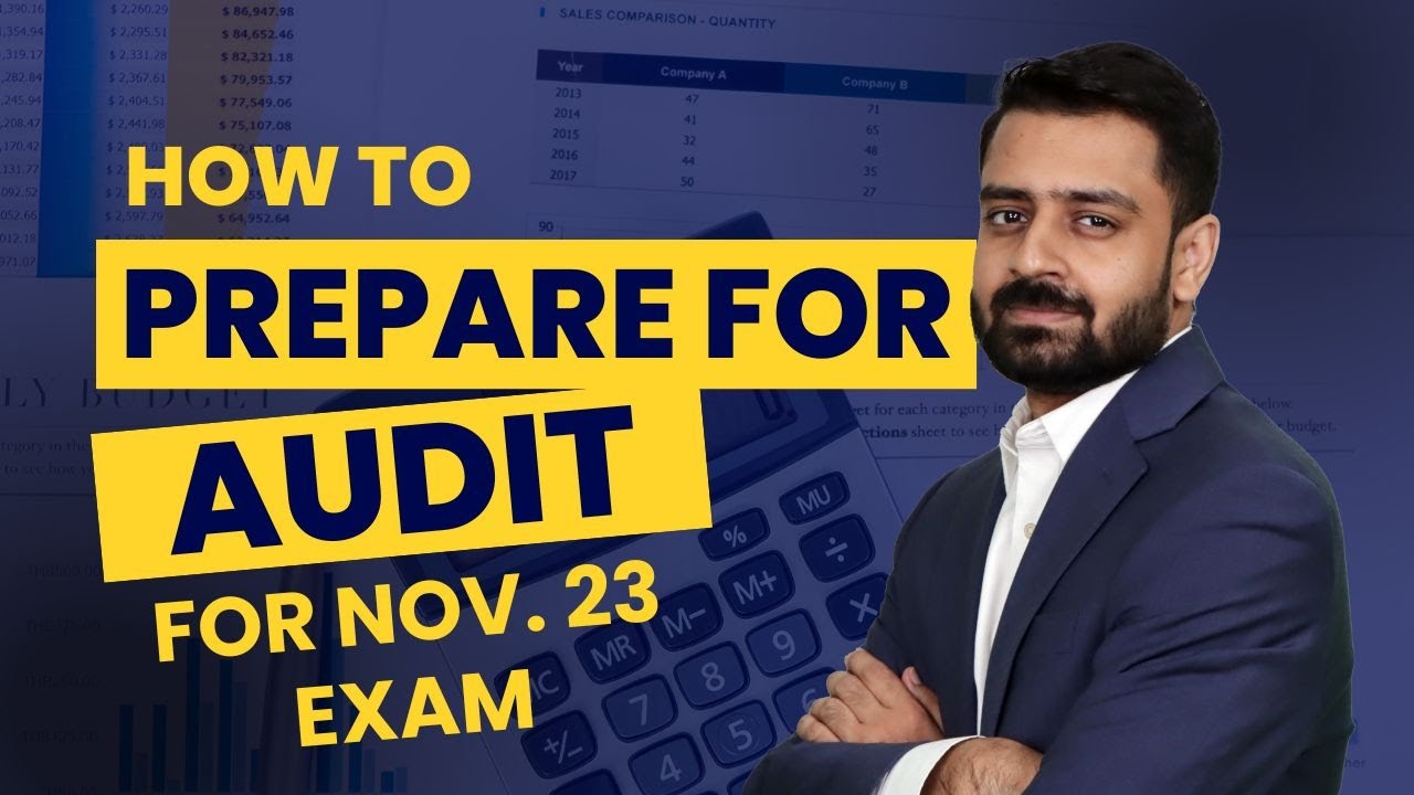 How to prepare for CA Inter Audit For Nov. 2023 Exam | CA Rishabh Jain ...