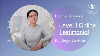 Become a Franklin Method Educator - Listen to Jingyi 💡