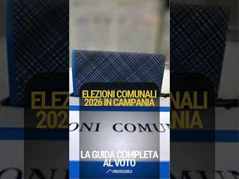 Video ELEZIONI IN CAMPANIA 2026: GUIDA COMPLETA E CHI VA AL VOTO