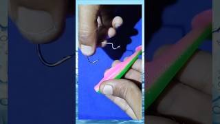 How to Put Soft Bait on a Hook #shorts #fishing #tutorial