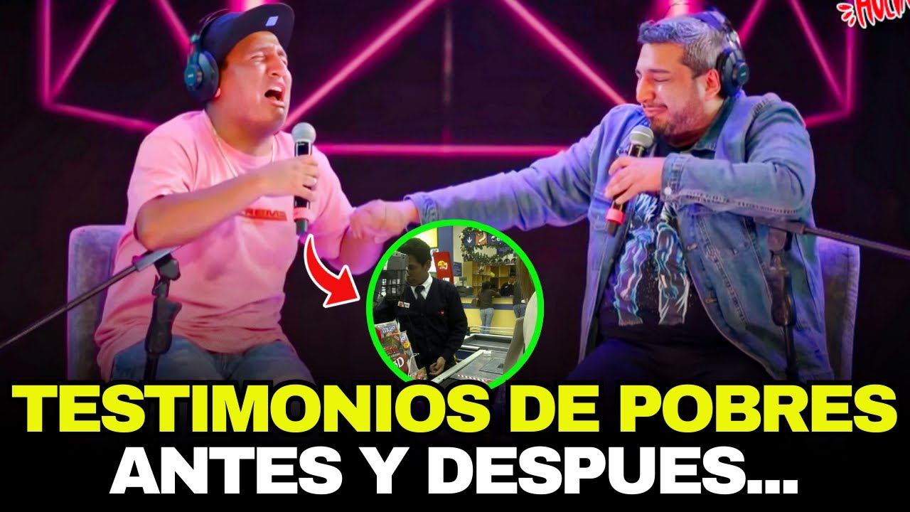 😱 Jorge y Ricardo junto al público REVELAN su duro PASADO de POBREZA en vivo
