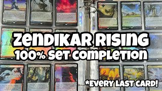 ZENDIKAR RISING 100% Set Completion - Still About the FETCH // MTG // Variants