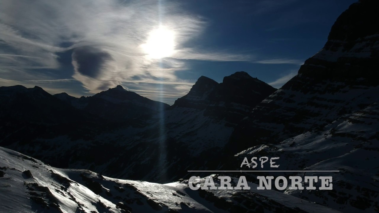 Aventuras en la Cara Norte del Aspe: Un Desafío para Escaladores Experimentados