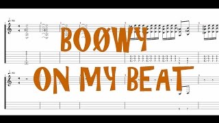 BOØWY - ON MY BEAT ［Guitar & Bass Tab］
