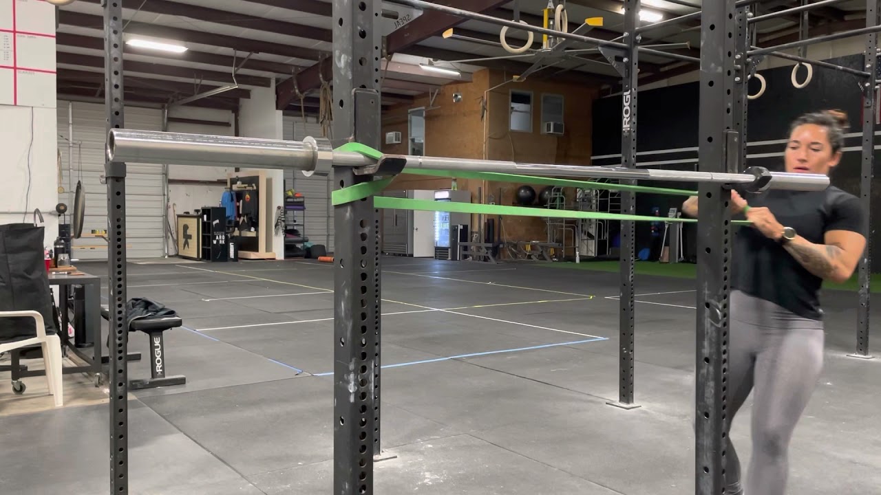 Low Bar Banded BMU Drill (and setup)