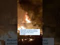 Ukrainian Drone Attack Sparks Fire at Gas Plant in Astrakhan Region