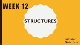 Programming Fundamentals in C++ Week 12