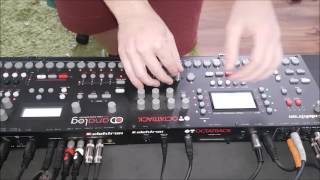 MILES COSMO // sampling/jamming using Elektron Octatrack, Machinedrum, Roland System 1m