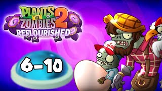 Plants Vs. Zombies 2 Reflourished: Harvest Festival Thymed Event Levels 6-10