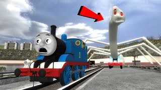 Thomas train is being chased by Cursed Thomas Train Monsters | Garry's Mod!