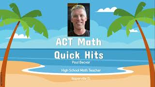 ACT Math Practice Test 1.02