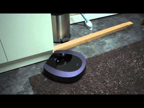 Les Numériques : Aspirateur robot Ememe Tulip, gestion des obstacles