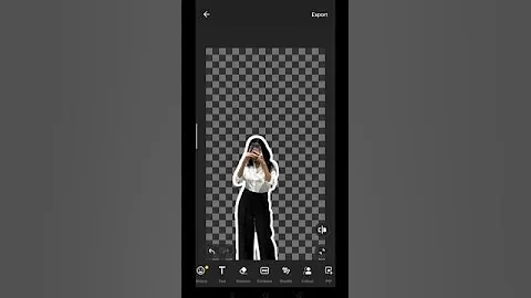 Cut Out Photo Editing in InShot | Easy Background Remove Tutorial ✂️🔥#InShotEditing #CutOutEditing