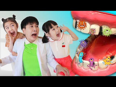 이빨이 썩었어요 치과 병원놀이 양치질 Dental hospital <strong>Brush</strong> your teeth <strong>story</strong>-슈슈토이 Shushu ToysReview