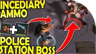 INCENDIARY AMMO + REVOLVER - POLICE STATION BOSS! - Prey Day Survival Gameplay screenshot 3
