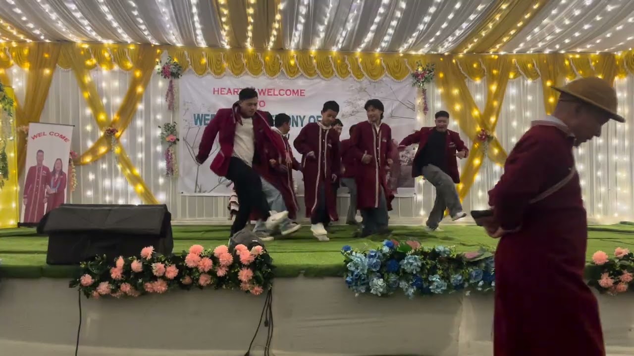 Yana leriak eru and Dr Tajum eru wedding (bride's brothers and maktes )