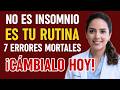“¿No puedes dormir bien?” — 7 errores nocturnos que te están matando en silencio