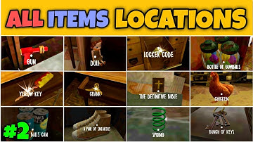 Evil Nun: All Item Locations and Uses (Complete Tutorial) #2 | Hi Gamer