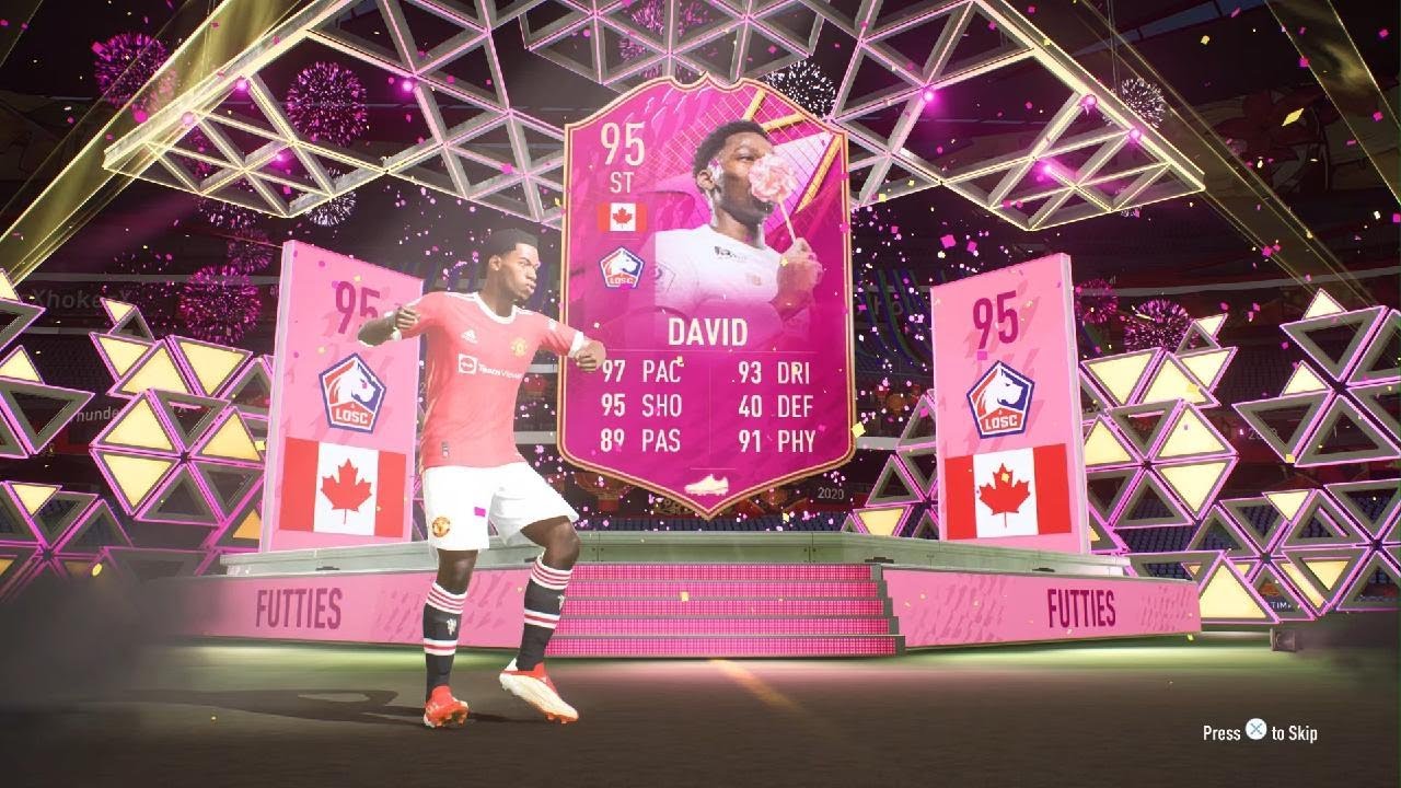 FIFA 22 - Player Walkout - FUTTIES Jonathan David 95