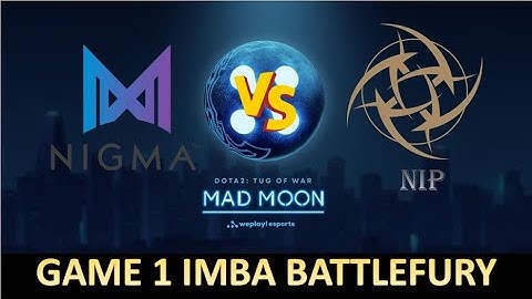 WePlay! Tug of War: Mad Moon-Nigma vs NIP Game 1