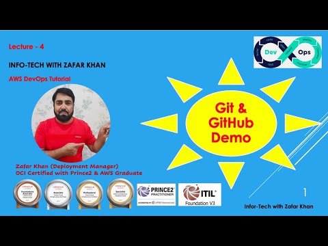Git and GitHub Demo (LAB) using AWS - YouTube