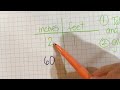 Solving Rates with a Table