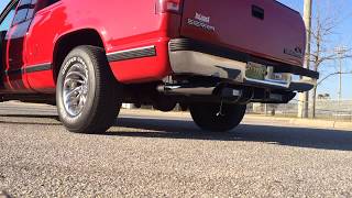 1997 GMC Sierra flowmaster super 40 exhaust