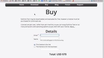 Редактор для web программиста Sublime Text 3