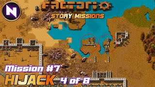 Sabotage Mission To Kill Power | Mission 7: Hijack (4 of 8) | Factorio Story Missions
