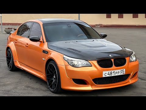 РЕДКАЯ BMW M5 E60 V10 LUMMA! ОДНА В РОССИИ!