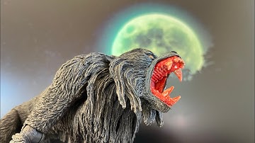 Beware The Full Moon!(Halloween Werewolf Stop Motion)