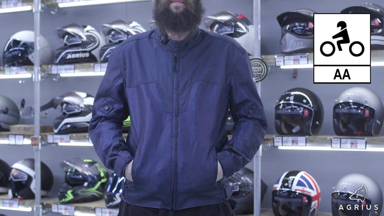 Agrius Airflow Air Motorcycle Jacket - GhostBikes - YouTube