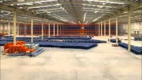 Pallet racking installation