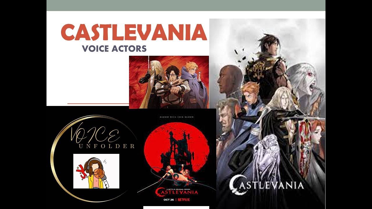 Castlevania characters and voice actors YouTube